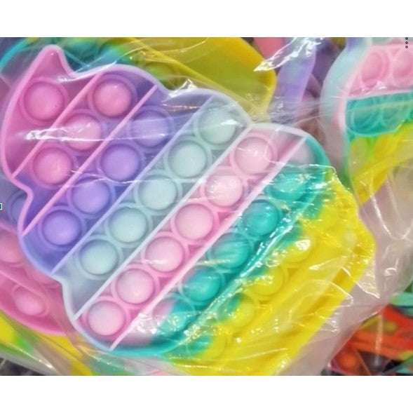 Briosa Jucarie Antistres Pop It Now And Flip It, Silicon, Multicolor, Model 3