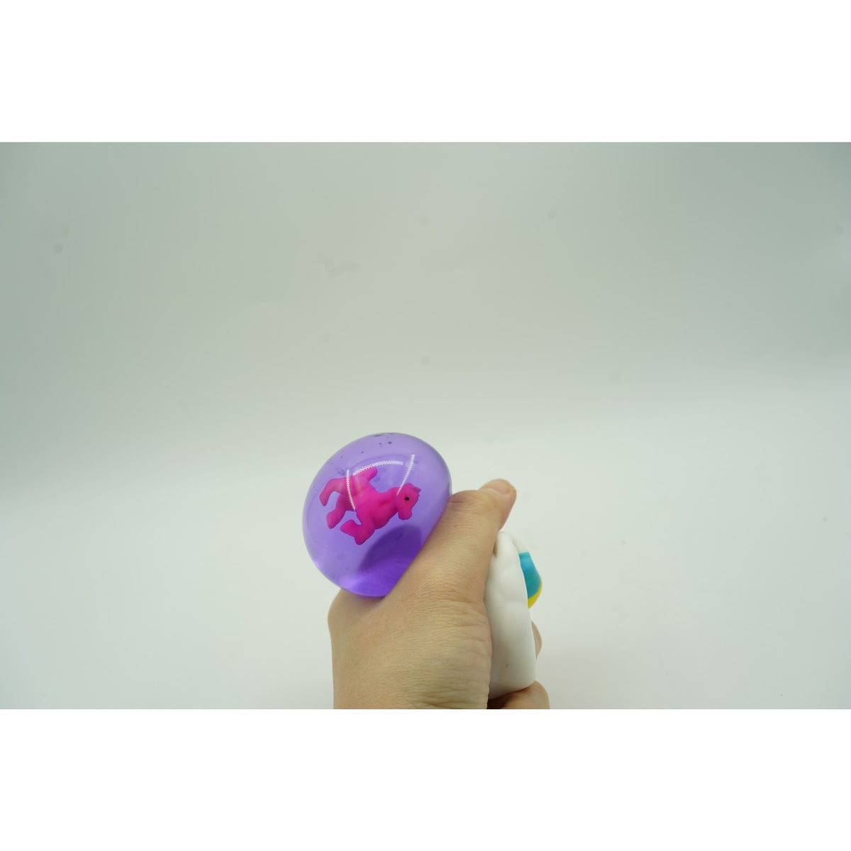 Jucarie Squishy Squeeze Pinch Family, Norisor Curcubeu Anti-Stres, Fidget Toy Senzorial, Material Spuma Poliuretanica, Roz