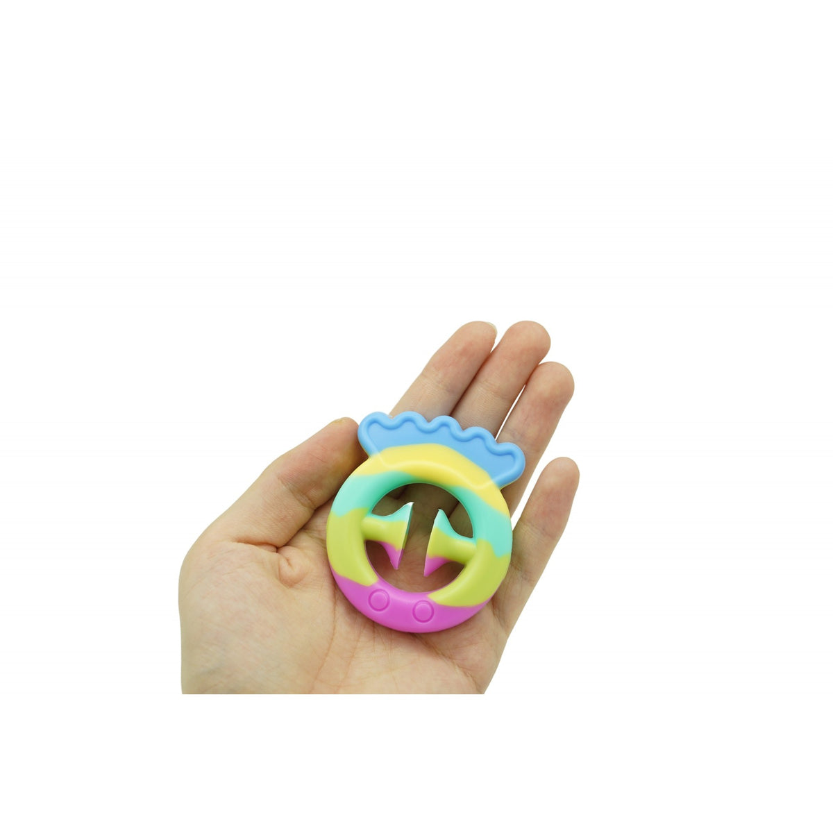 Jucărie Senzorială Antistres, Fidget Toy cu Ventuză de Decompresie, Model Peștișor, Culori Macarons