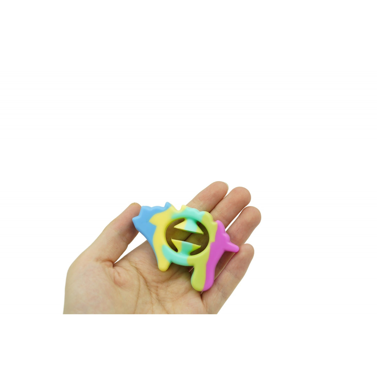 Jucarie Senzoriala Antistres cu Ventuza, Fidget Toy pentru Decompresie si Antrenare Antebrat, Model Porcusor, Culori Macarons