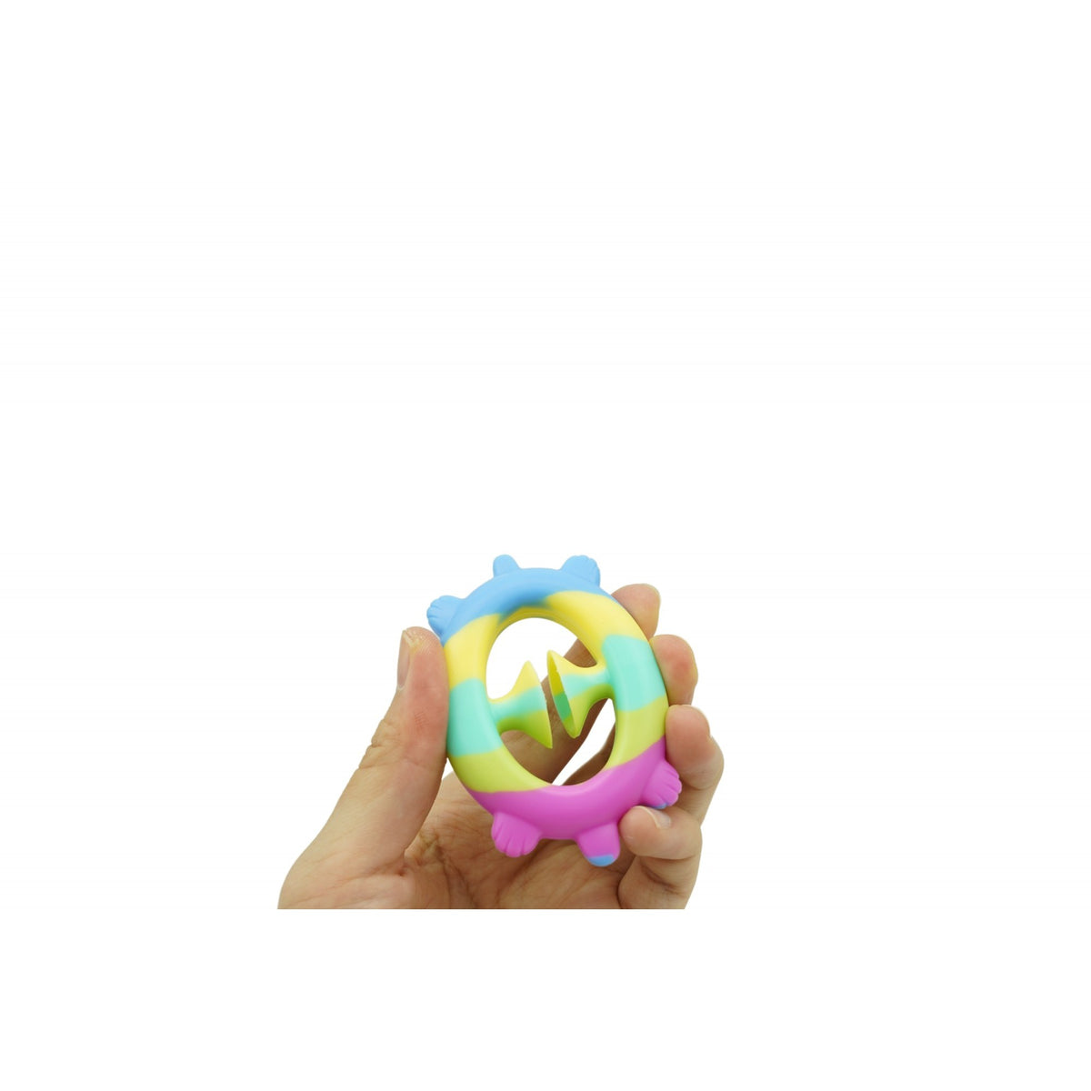 Jucarie Senzoriala Antistres, Fidget Toy Cu Ventuze Decompresie, Model Cartita, Macarons