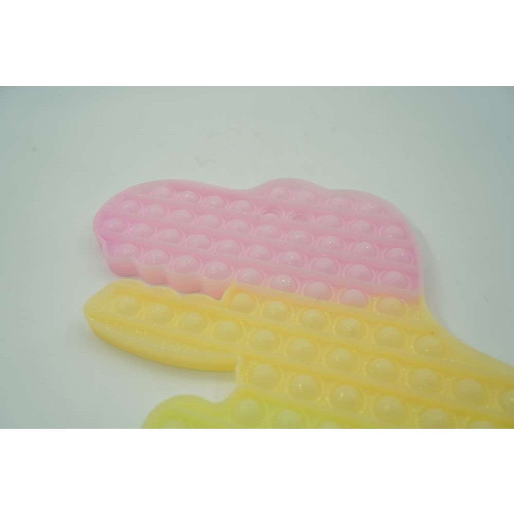 Jucarie Antistres Pop It Now, Dinozaur Urias Fosforescent, Joc Senzorial pentru Copii si Adulti, Silicon Impermeabil, Multicolor