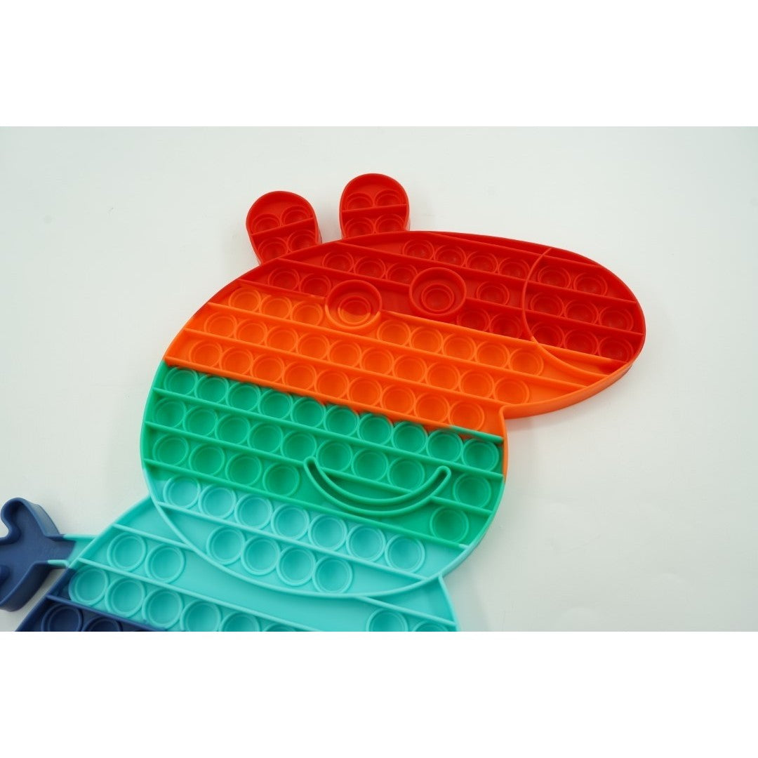Jucarie Antistres Pop It Now and Flip It, Design Porcusor Reversibil, Silicon Flexibil, Multicolor