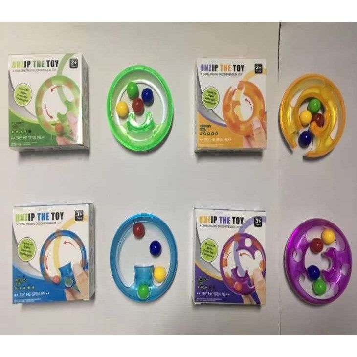 Jucarie Antistres Pop It, Now and Flip It, Spin Toy, Silicon, Multicolor