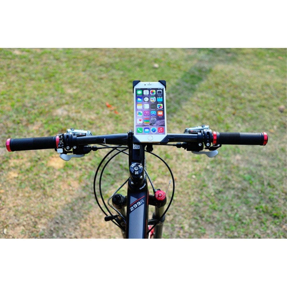 Suport Universal Telefon pentru Bicicletă și Motocicletă, Rotație 360 Grade, Fixare Ghidon 22-35mm, Compatibil Smartphone 3.5-7 inch, Model CH-01, Negru