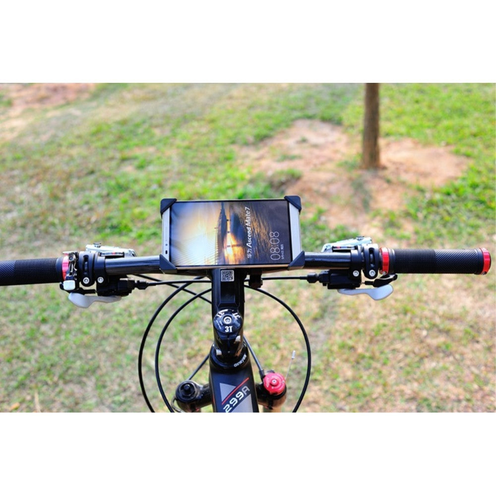 Suport Universal Telefon pentru Bicicletă și Motocicletă, Rotație 360 Grade, Fixare Ghidon 22-35mm, Compatibil Smartphone 3.5-7 inch, Model CH-01, Negru