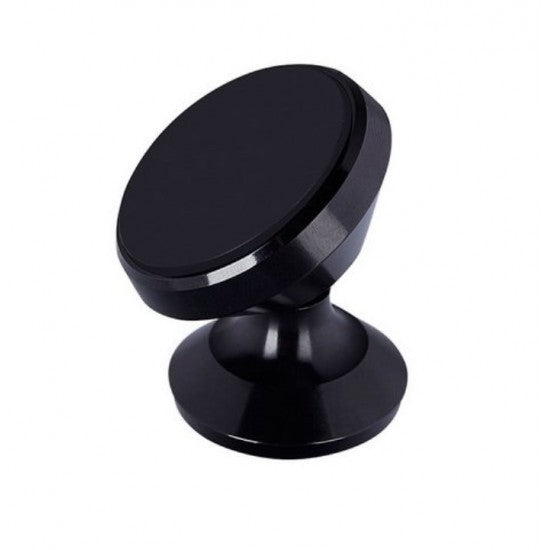 Suport Auto Magnetic Universal, Rotire 360 Grade, Montare pe Bord, Design Compact V2, ABS si Metal, Negru