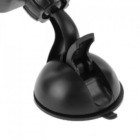Suport Auto Pentru Telefon BK16-C, Rotire 360 Grade, Prindere Stabila Si Universala, Plastic ABS, Negru