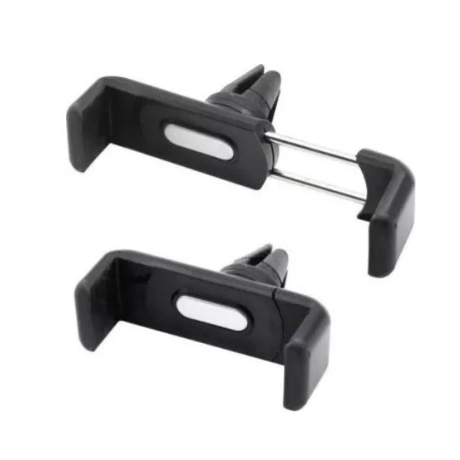 Suport Auto Pentru Telefon BK002-CD, Fixare Pe Grila De Ventilatie, Sistem Cu Cleste Glisant, Design Compact, Unghi Reglabil, ABS, Negru
