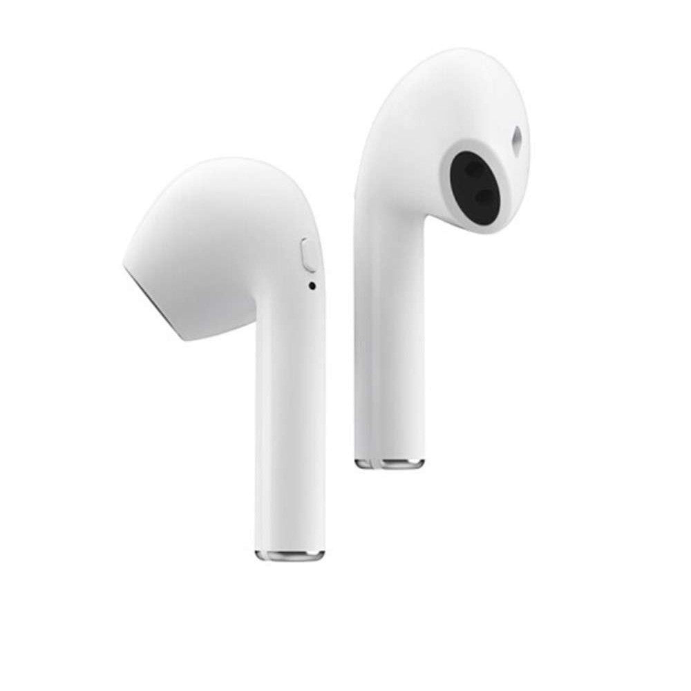 Casti Wireless MKJ-I9 Earbuds, Tehnologie Bluetooth, Design Ergonomic, Reincarcabile, Alb