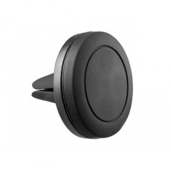 Suport Auto Magnetic BK4, Fixare pe Grila de Ventilatie, Rotire 360 Grade, Aluminiu si Plastic, Negru
