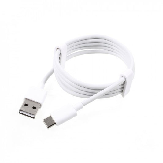 Cablu Date si Incarcare WUW-X83, USB la USB-C, Viteza 2A, Invelis Rezistent, Compatibil Android, Lungime 1 m, Alb