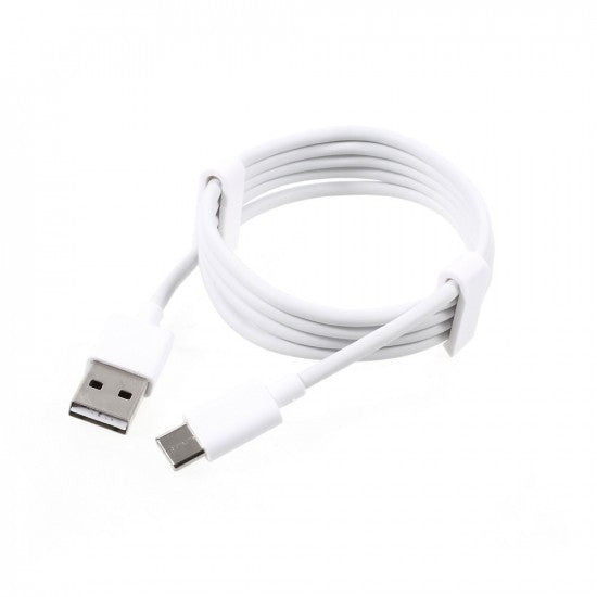 Cablu Date si Incarcare WUW-X83, USB la USB-C, Viteza 2A, Invelis Rezistent, Compatibil Android, Lungime 1 m, Alb