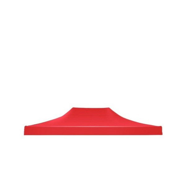 Acoperis Cort Pavilion 3 x 4.5 m, Prelata Impermeabila Rezistenta UV, Copertina Textil Oxford 600D cu Invelis PVC, Rosu