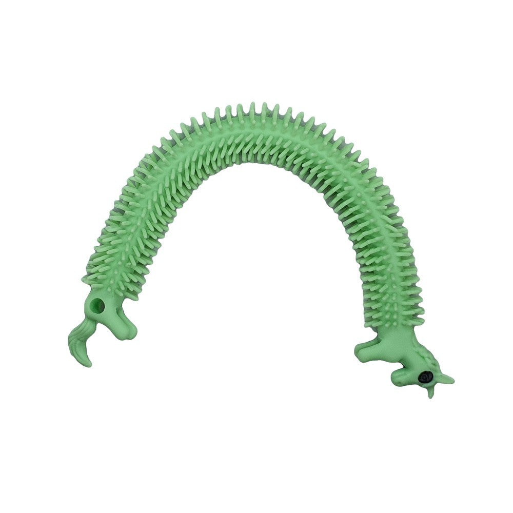 Jucarie Senzoriala Fidget Noodle, Antistres Elastica, Material Moale Pufos, Culori Random