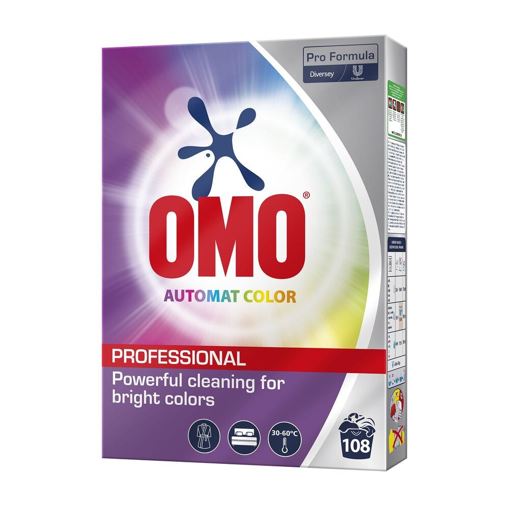 OMO Professional Detergent Pudra Automat, Protectie Culori si Curatare Intensa, 5.4 kg, 72 Spalari