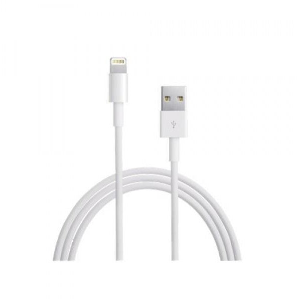 Apple Cablu de Date si Incarcare Lightning la USB, Transfer Rapid de Date, Material Polimer, 1 m, Alb