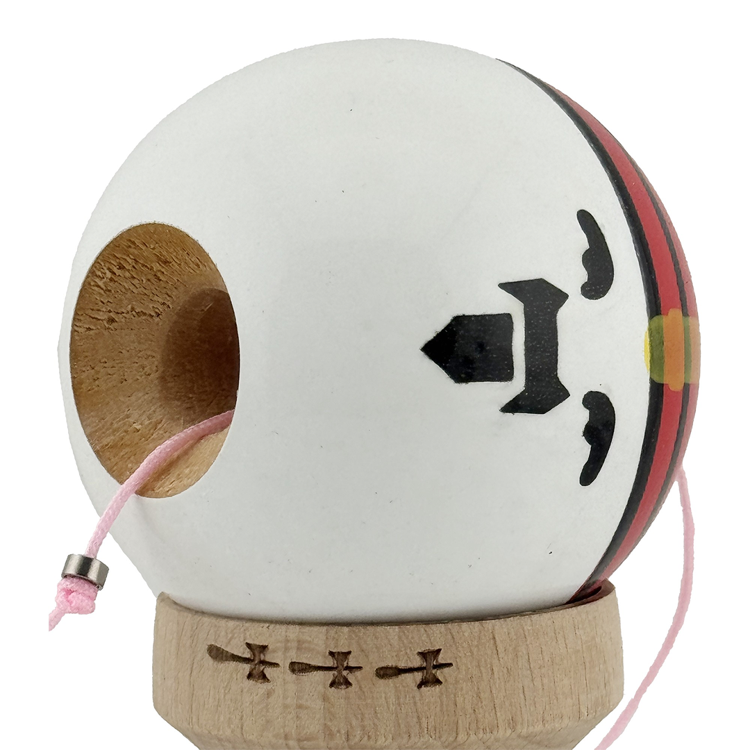 Kendama X Originala, Model Rege, Spike Natur, Profesionala, Cupe Mari, Super Sticky, Rulment, Ata 55cm