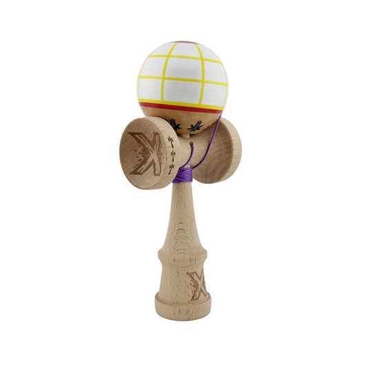 Kendama X Originala, Model Glob, Profesionala, Legendary, Cupe Mari, Super Sticky, Rulment, Ata 55cm