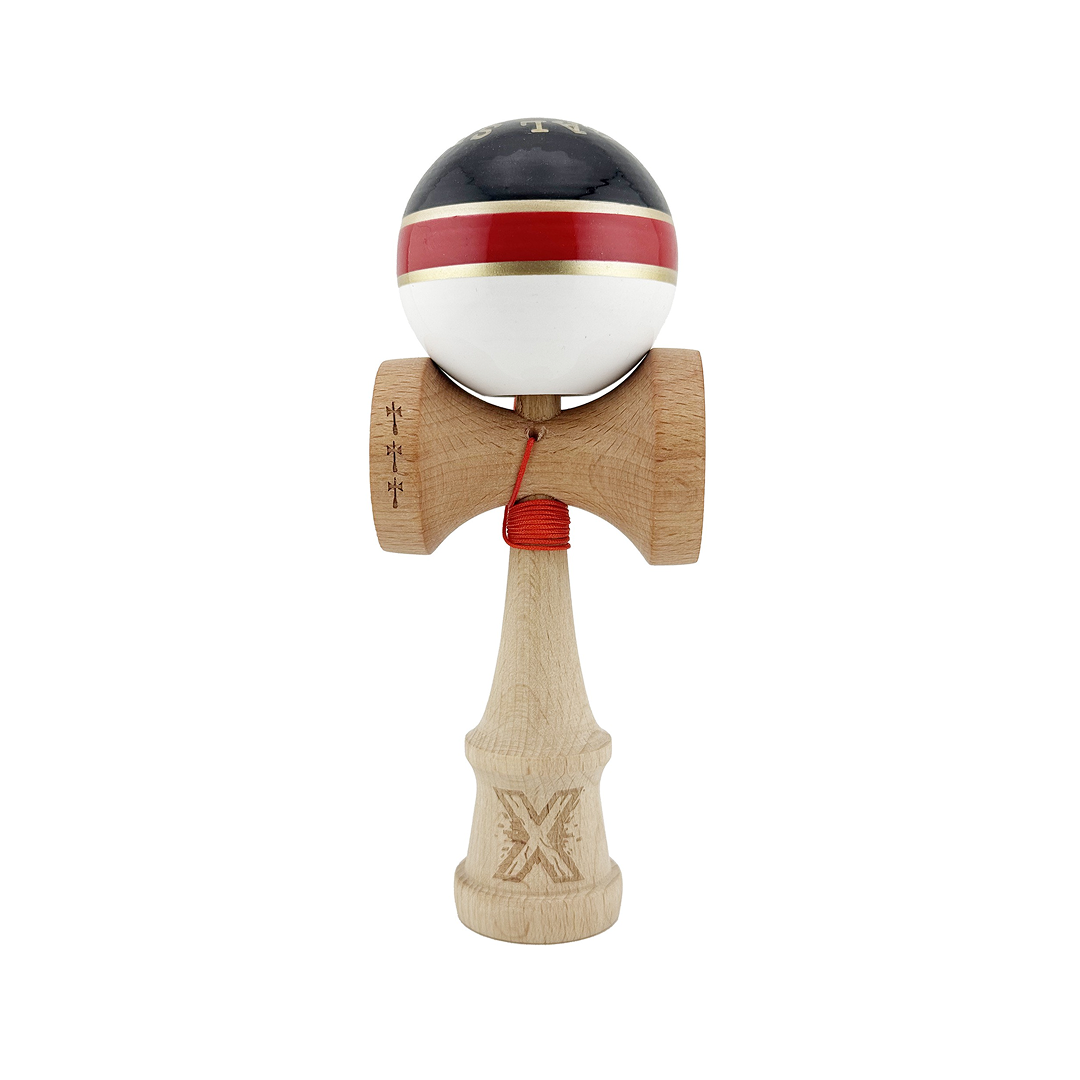 Kendama X Royal Spike Originala, Profesionala, Cupe Mari, Super Sticky, Rulment, Ata 55cm