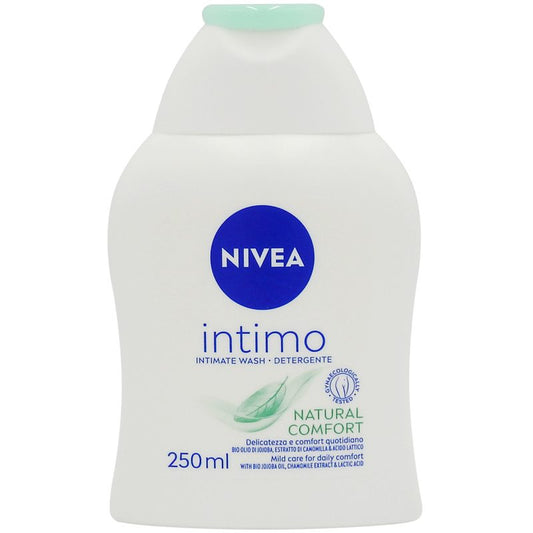 Lotiune Intima Nivea Intimo Natural, Calmare cu Extract de Musetel si Bisabolol, Fara Sapun, 250 ml