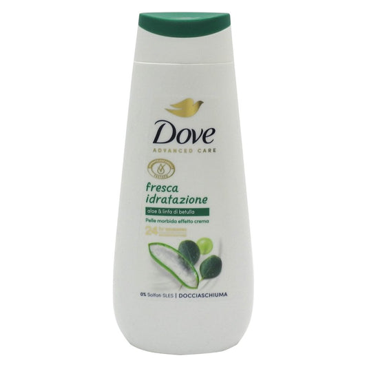 Dove Gel de Dus Advance Care, Hidratant cu Extract de Aloe Vera, Formula Nutritiva, 225 ml
