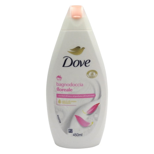 Gel de Dus Dove Nourishing Care, Extracte Florale, Hidratare Intensa, 450 ml