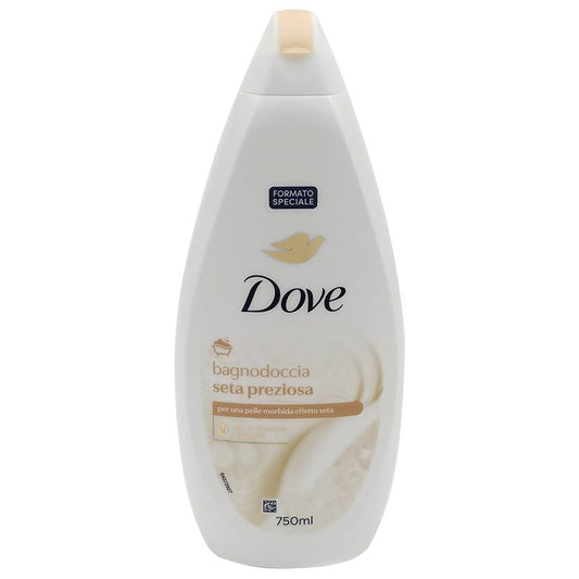 Dove Spumant de Baie, Seta Preziosa, Formulă Hidratantă, 750 ml