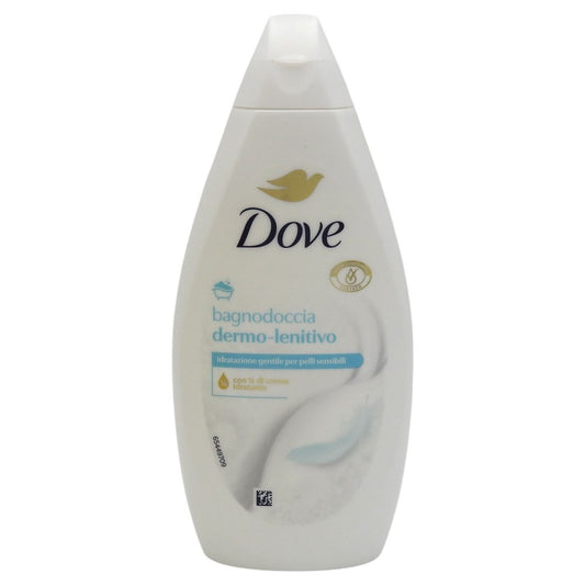 Dove Gel de Duș Dermo Lenitivo, Formulă Hidratantă pentru Piele Sensibilă, Hipoalergenic, 450 ml