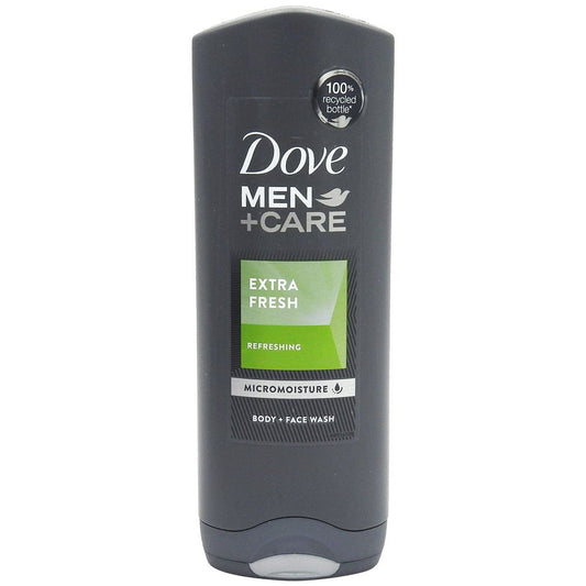 Dove Men+Care Gel de Dus, Tehnologie MicroMoisture, Actiune Hidratanta, Men Extra Fresh, 250 ml