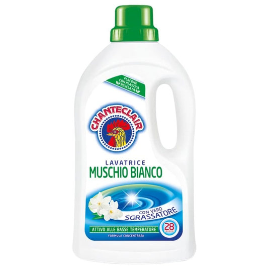 Detergent Lichid pentru Rufe Chante Clair, Parfum Muschio Bianco, Formula Clasica, 28 Spalari, 1.26 L