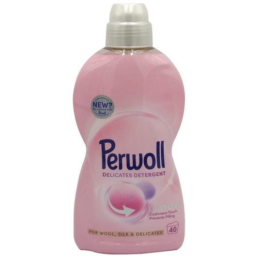 Perwoll Renew Wool, Detergent Lichid Pentru Haine Delicate Din Lana Si Matase, Formula Reparatoare, 40 Spalari, 2 L