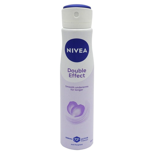 Antiperspirant Nivea Double Effect, Protectie 48h, Extract de Avocado, Spray, 250 ml