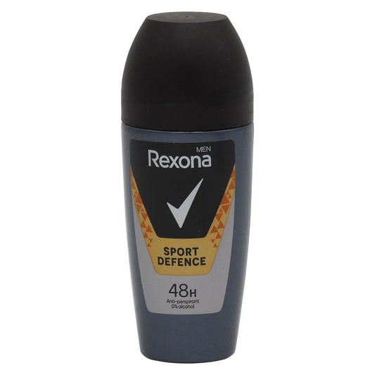 Rexona Men Sport Defence, Antiperspirant Roll-On Barbati, Protectie 48h, 50 ml