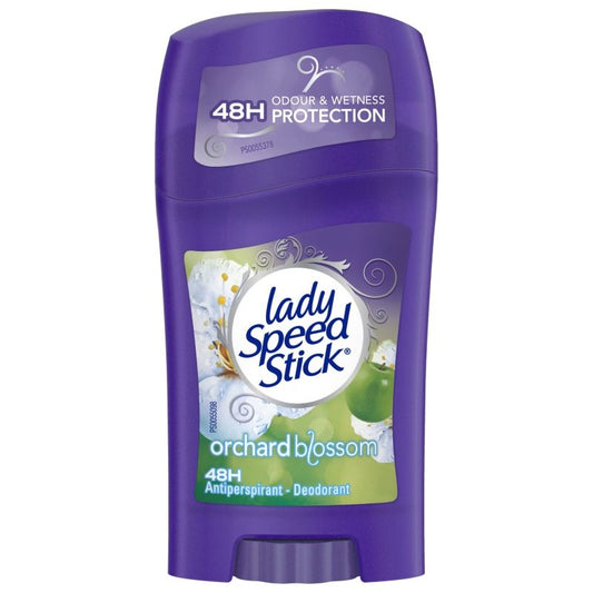 Lady Speed Stick Antiperspirant Stick, Protectie 48h Impotriva Transpiratiei, Parfum Orchard Blossom, 40 g