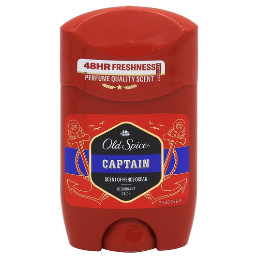 Old Spice Antiperspirant Stick, Captain, Protectie Impotriva Mirosurilor Neplacute, 50 ml
