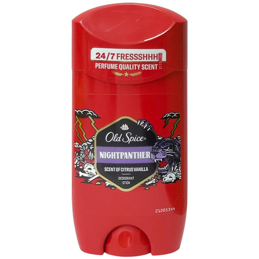 Old Spice Nightpanther Antiperspirant Stick, Protectie Impotriva Mirosurilor Neplacute, Stick 65 ml