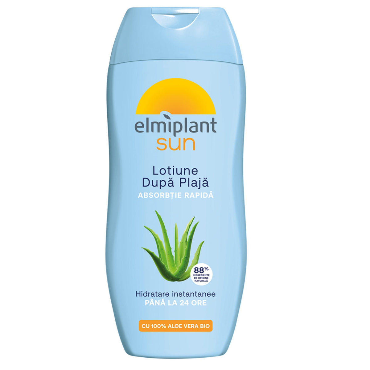 Elmiplant Sun Lapte Hidratant Dupa Plaja, Lotiune Calmanta si Regeneratoare, Textura Usoara, 200 ml