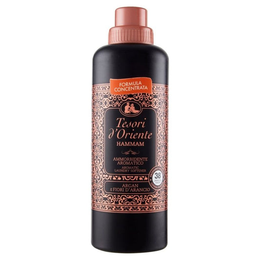 Balsam de Rufe Tesori d'Oriente, Parfum Hammam cu Ulei de Argan si Floare de Portocal, Concentrat, 760 ml, 38 Spalari