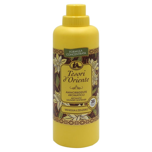 Tesori d'Oriente Balsam de Rufe Concentrat, Parfum Vanilie și Ghimbir, 38 Spălări, 760 ml