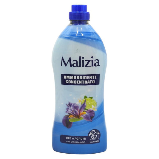 Malizia Balsam pentru Rufe Concentrat, Parfum Iris și Citrice, 62 Spălări, 1.25 L