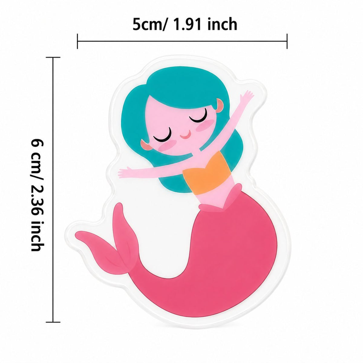Stickere Decorative Lumea Marina, Animale Acvatice Kawaii, Folie Mata, Multicolor, Set 50 Bucati, 5-6 cm