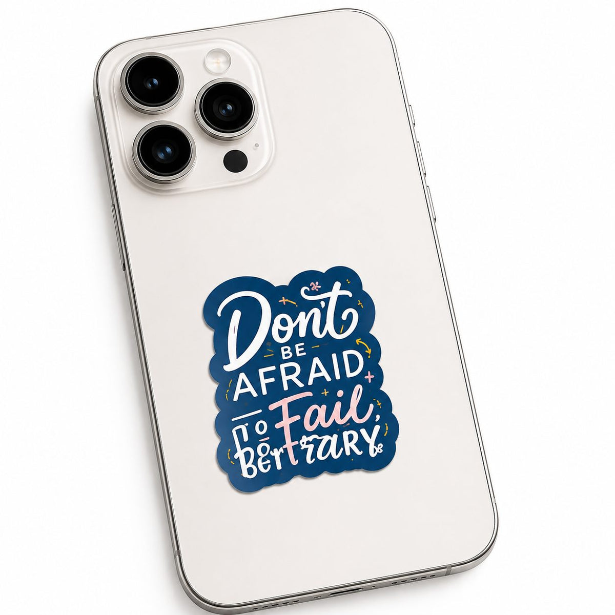 Set Stickere Motivationale, Citate Inspirationale Engleza, Impermeabile, Vinil Autoadeziv, 50 Bucati, Multicolor, 5.27 x 5.43 cm