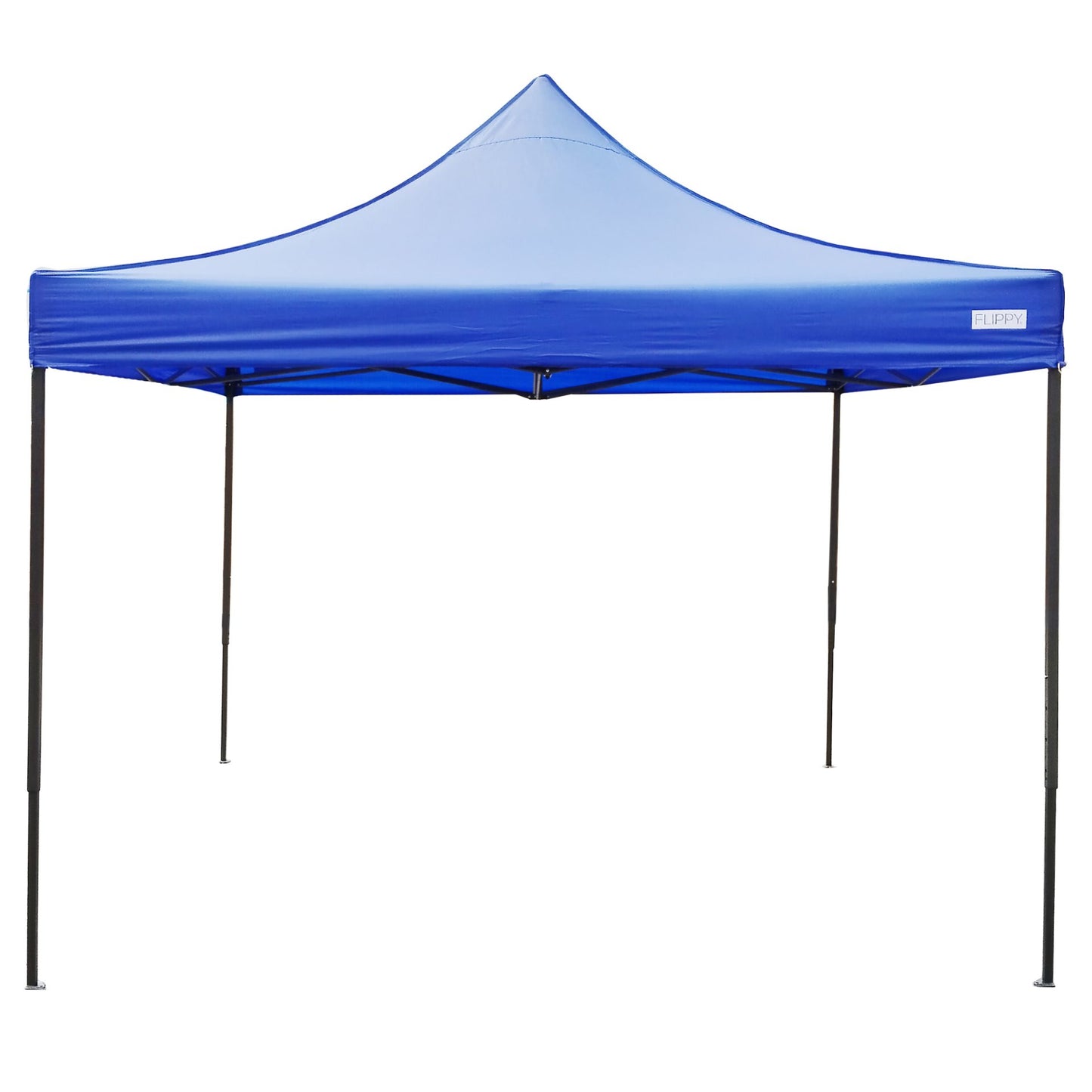 Cort Pavilion Pliabil 3x3m, Cadru Metalic Ranforsat, Inaltime Ajustabila, Acoperis Impermeabil Oxford 420D, Poliester 185 g/m, Albastru