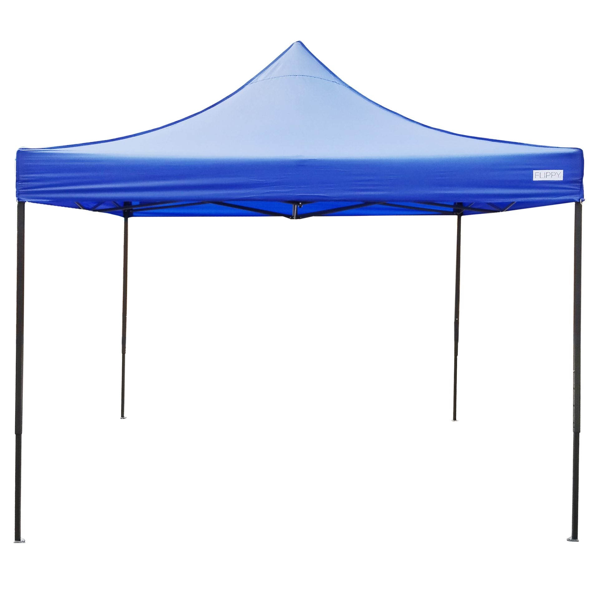 Cort Pavilion Pliabil 3x3m, Cadru Metalic Ranforsat, Inaltime Ajustabila, Acoperis Impermeabil Oxford 420D, Poliester 185 g/m, Albastru