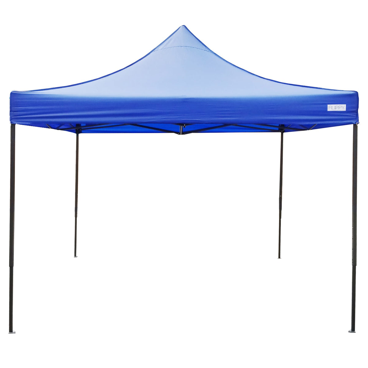 Cort Pavilion Pliabil 3x3m, Cadru Metalic Ranforsat, Inaltime Ajustabila, Acoperis Impermeabil Oxford 420D, Poliester 185 g/m, Albastru