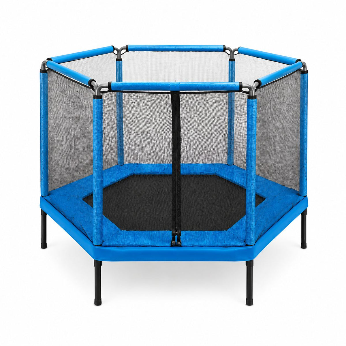 Trambulina De Gradina DNT-119, Pentru Copii, Nylon, Albastru, 160x110 cm