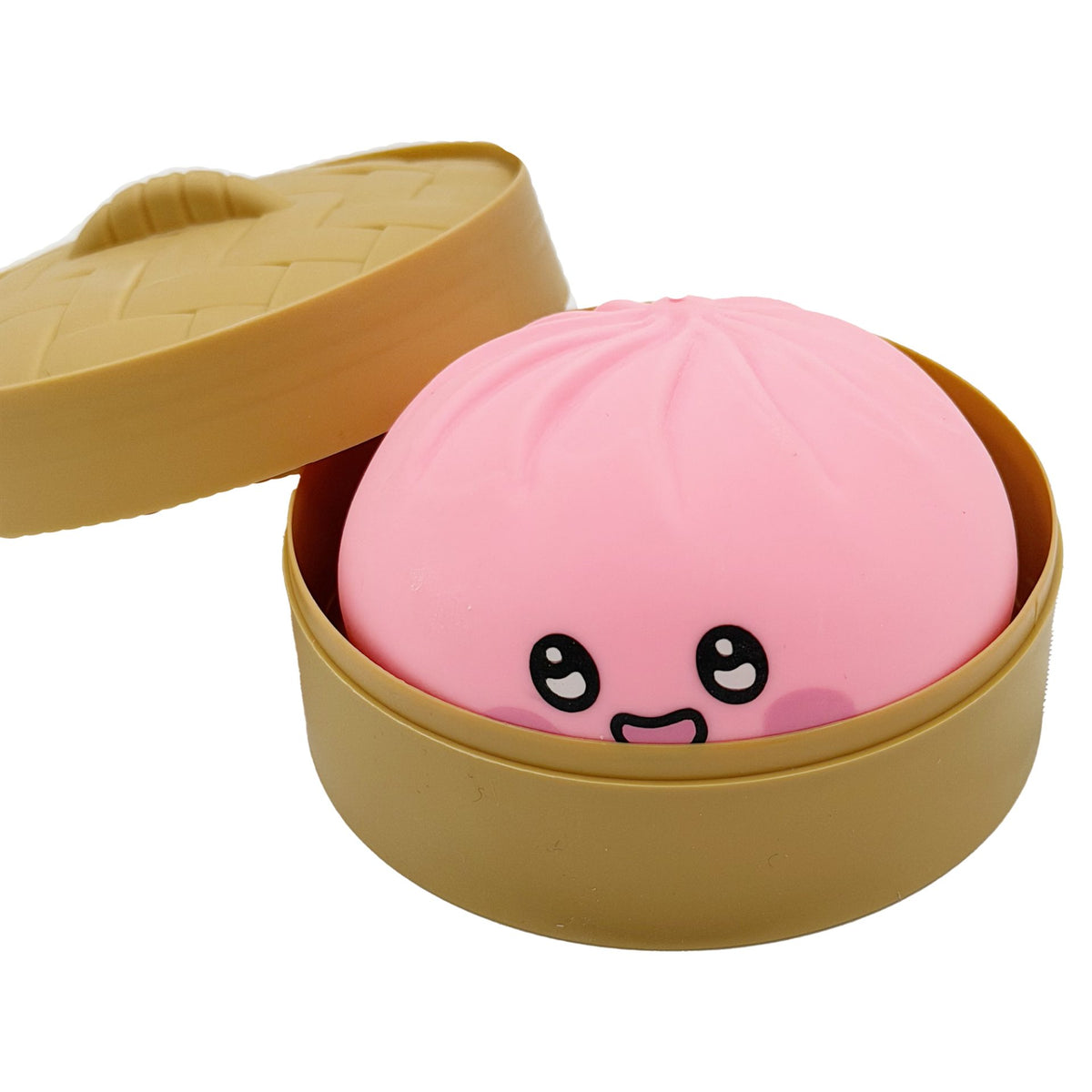 Jucarie Squishy Antistres, Model Fata Zambitoare Jumbo, Termoplastic, 8.5 x 8.5 cm, Culoare Mix Surpriza