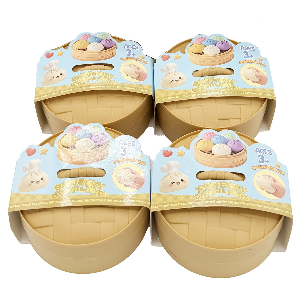 Jucarie Squishy Antistres, Model Fata Zambitoare Jumbo, Termoplastic, 8.5 x 8.5 cm, Culoare Mix Surpriza