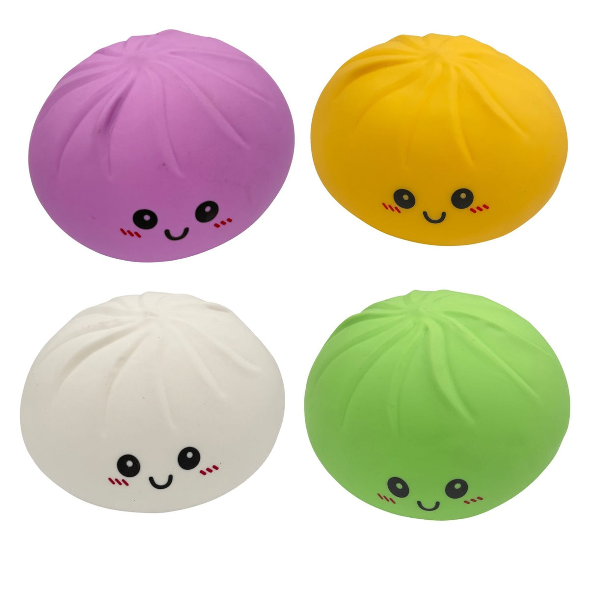 Jucarie Squishy Dumpling Antistres, Model Galusca Gigant cu Revenire Lenta, Spuma Elastica, 25 cm, 1000 g, Culoare Aleatorie